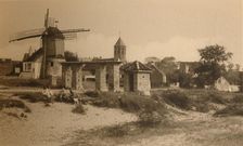 Le vieux Moulin et l'Eglise (Old Windmill and Church), c1900. Creator: Unknown