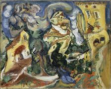 Le Village, ca 1923. Creator: Soutine, Chaim (1893-1943)
