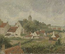 Le village de Knocke, 1894. Creator: Camille Pissarro