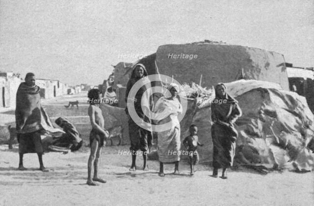 ''Le village negre d'Omdourman; Le Nord-Est Africain', 1914. Creator: Unknown.