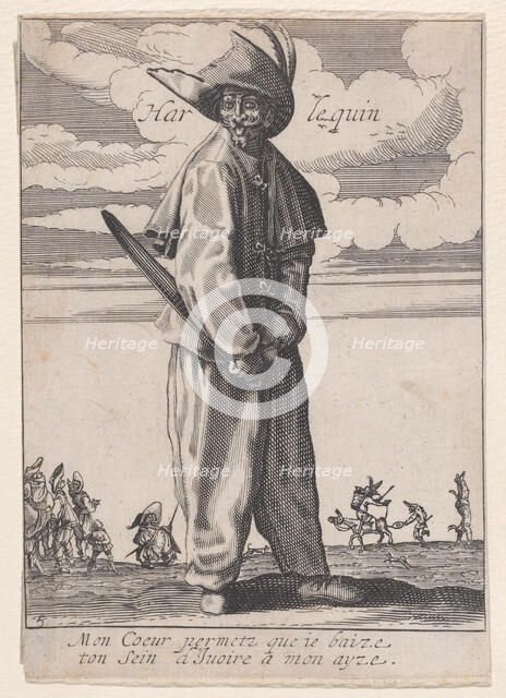 Le Zani ou Scapin, from Les Trois Pantalons pièces appélees Les Trois Acteurs, 17th century. Creator: Anon.