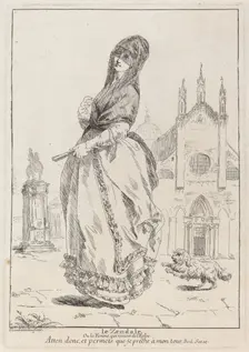 Le Zendale, 1775. Creator: Giovanni David