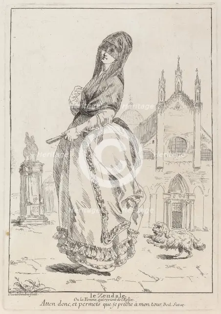 Le Zendale, 1775. Creator: Giovanni David.
