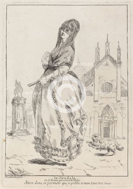 Le Zendale, 1775. Creator: Giovanni David.