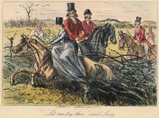 Let me try them, said Lucy 1865. Artist: Hablot Knight Browne