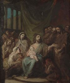 Let the children come to me. Creator: Robert Wilhelm Ekman