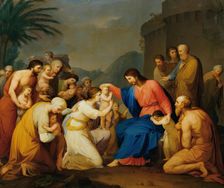 Let the little children come to me, 1814. Creator: Hubert Maurer