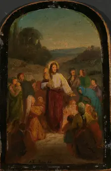 Let the little children come to me, 1842. Creator: Adolph Tidemand