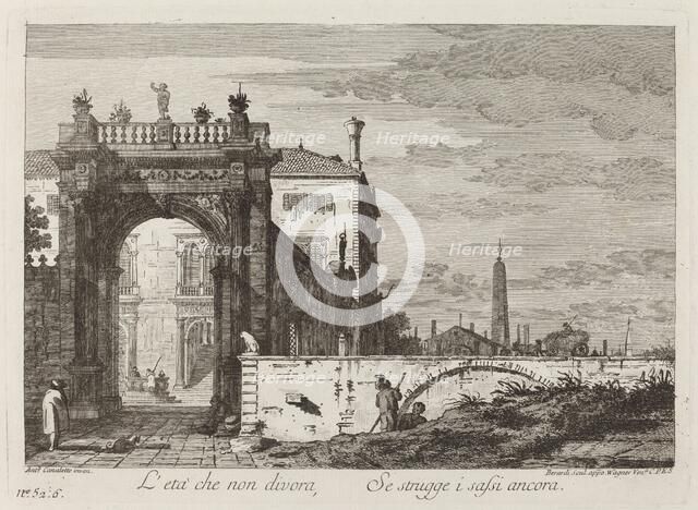 L'età che non devora..., c. 1760. Creator: Fabio Berardi.