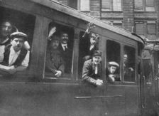 L'etat de Guerre; La periode de la mobilisation 1914. Creator: Unknown