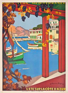 L'été sur la Côte d'Azur, 1926. Creator: Roger, Guillaume Georges (1867-1942)