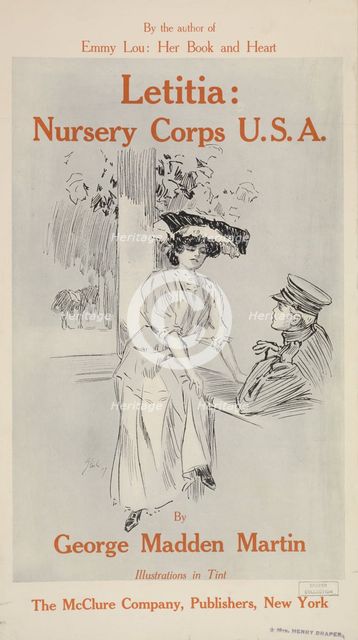 Letitia: nursery corps U. S. A., c1895 - 1911. Creator: Unknown.