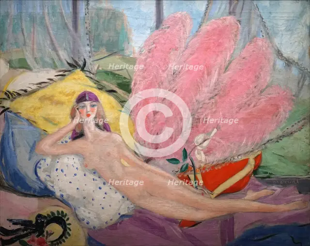 L'étrange Femme, 1920. Creator: Marval, Jacqueline (1866-1932).