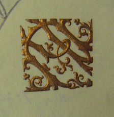 Letter Monogram of Pyotr Tchaikovsky (29 April 1887. Letter to Vladimir Stasov), 1887