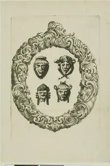 Letter O, 1630. Creator: Pierre Aubry