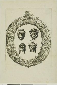 Letter O, 1630. Creator: Pierre Aubry