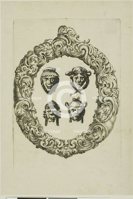 Letter O, 1630. Creator: Pierre Aubry.
