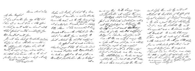 Letter by Arthur Wellesley, Duke of Wellington, to Field Marshal Lord Beresford, 1815 (1865).Artist: Frederick George Netherclift