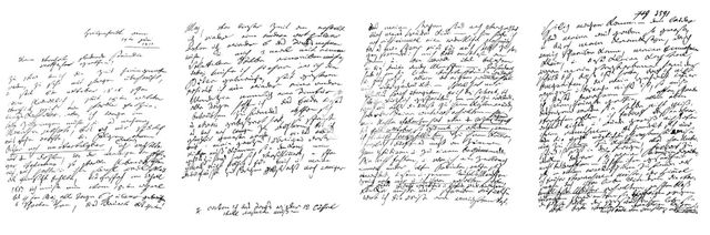 Letter by Ludwig von Beethoven, 1817 (1865).Artist: Frederick George Netherclift