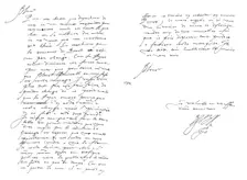 Letter by Robert Devereux, Earl of Essex, to Maurice, Prince of Orange, 1594 (1865).Artist: Frederick George Netherclift