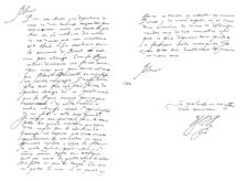 Letter by Robert Devereux, Earl of Essex, to Maurice, Prince of Orange, 1594 (1865).Artist: Frederick George Netherclift