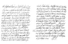 Letter by William III King of England, 1695 (1865).Artist: Frederick George Netherclift