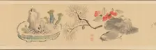 Letter Enclosing Flowers, 1831. Creator: Okada Hanko
