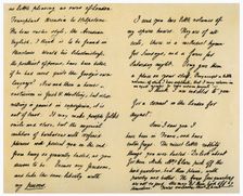 Letter from Charles Lamb to John Clare, 31st August 1822.Artist: Charles Lamb