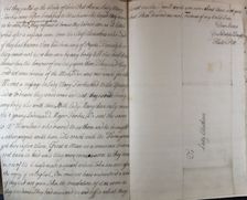 Letter from Hester Pitt, 1766. Creator: Hester Stanhope