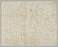 Letter from Mary Jane Hale Welles to Gideon Welles, August 15, 1863. Creator: Mary Hale