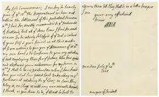 Letter from Queen Anne to John Hay, Marquess of Tweeddale, 24th July 1704. Artist: Queen Anne