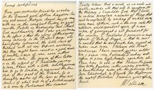 Letter from William Augustus to Thomas Pelham-Holles, 23rd April 1746.Artist: William Augustus Cumberland