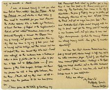 Letter from Thomas Carlyle to Macvey Napier, editor of the Edinburgh Review, 6th February 1832.Artist: Thomas Carlyle