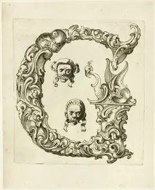 Letter G, 1630. Creator: Pierre Aubry