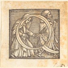 Letter Q. Creator: Hans Holbein the Younger