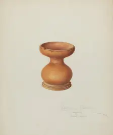 Letter Sander, c. 1940. Creator: Cora Parker