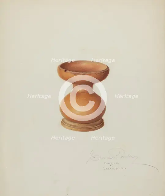 Letter Sander, c. 1940. Creator: Cora Parker.