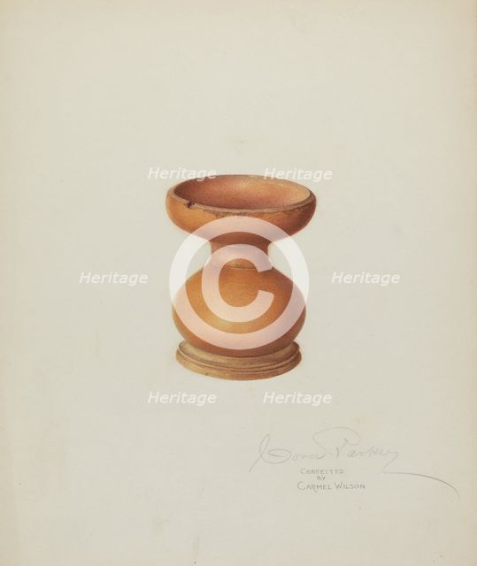 Letter Sander, c. 1940. Creator: Cora Parker.