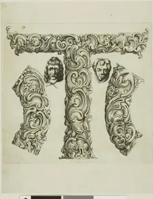 Letter T, 1630. Creator: Pierre Aubry
