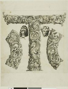 Letter T, 1630. Creator: Pierre Aubry