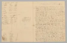 Letter to Giles Saunders from Samuel Fox regarding the slave trade, January 14, 1847. Creator: Samuel M. Fox