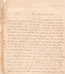 Letter to Rev. Henry Foster Burder, December 4, 1808. Creator: Thomas Clarkson