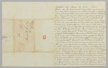 Letter to Samuel Fox from Giles Saunders regarding the slave trade, March 21, 1847. Creator: Giles Saunders