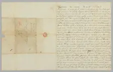 Letter to Samuel Fox from Giles Saunders regarding the slave trade, March 9, 1847. Creator: Giles Saunders