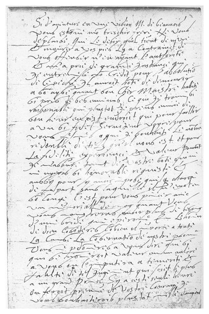 Letter written by Queen Elizabeth I, 16th century, (1896).Artist: Queen Elizabeth I