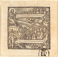 Letter Z. Creator: Hans Holbein the Younger