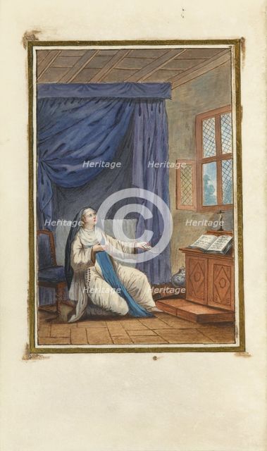 Letters of Abelard and Heloise, 1782. Artist: Anonymous  