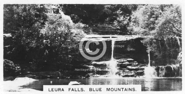 Leura Falls, Blue Mountains, Australia, 1928. Artist: Unknown
