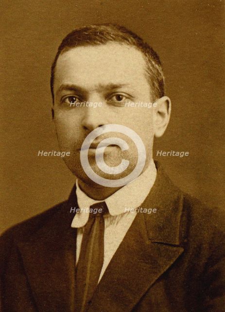 Lev Semyonovich Vygotsky (1896-1934) Artist: Anonymous  