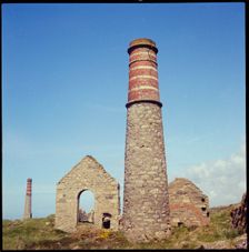 Levant Mine, Levant Road, Trewellard, St Just, Cornwall, 1967-1970. Creator: Eileen Deste